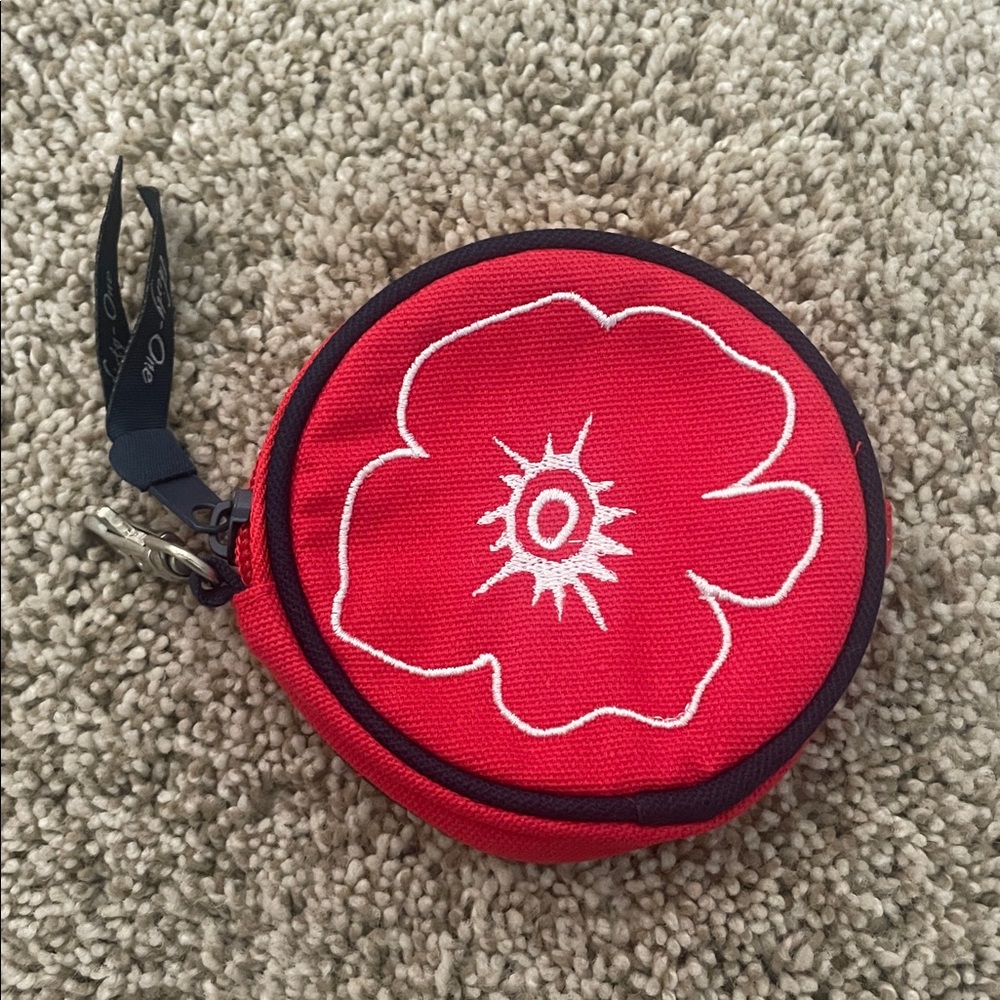 Thirty-One Pink Floral Coin Purse